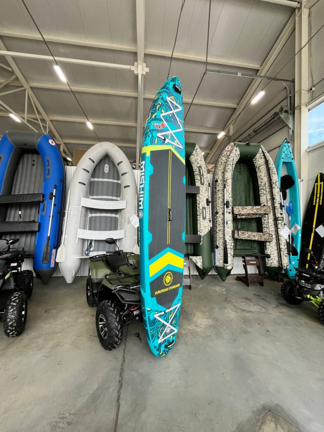 SUP (САП) Доска MISHIMO PRO-MAX Light Teal 11’ (335см) SUP (САП) Доска MISHIMO PRO-MAX Light Teal 11’ (335см)