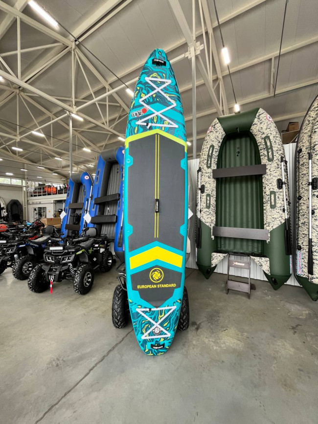 SUP (САП) Доска MISHIMO PRO-MAX Light Teal 12,6’ (385см) SUP (САП) Доска MISHIMO PRO-MAX Light Teal 12,6’ (385см)