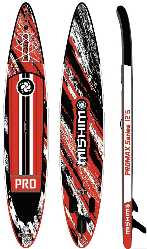 SUP (САП) Доска MISHIMO PRO-MAX SPORT RED 12,6’ (385см) SUP (САП) Доска MISHIMO PRO-MAX SPORT RED 12,6’ (385см)