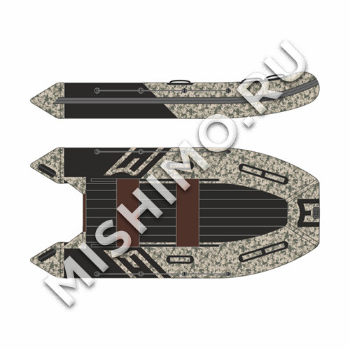 Лодка MISHIMO RIVER JET 390 под водомет Лодка MISHIMO RIVER JET 390 под водомет