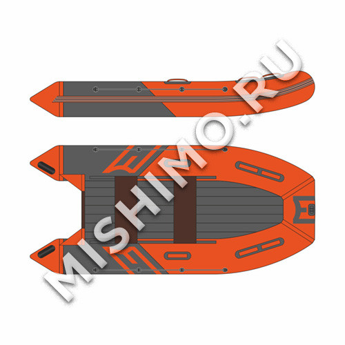 Лодка MISHIMO RIVER JET 390 под водомет Лодка MISHIMO RIVER JET 390 под водомет