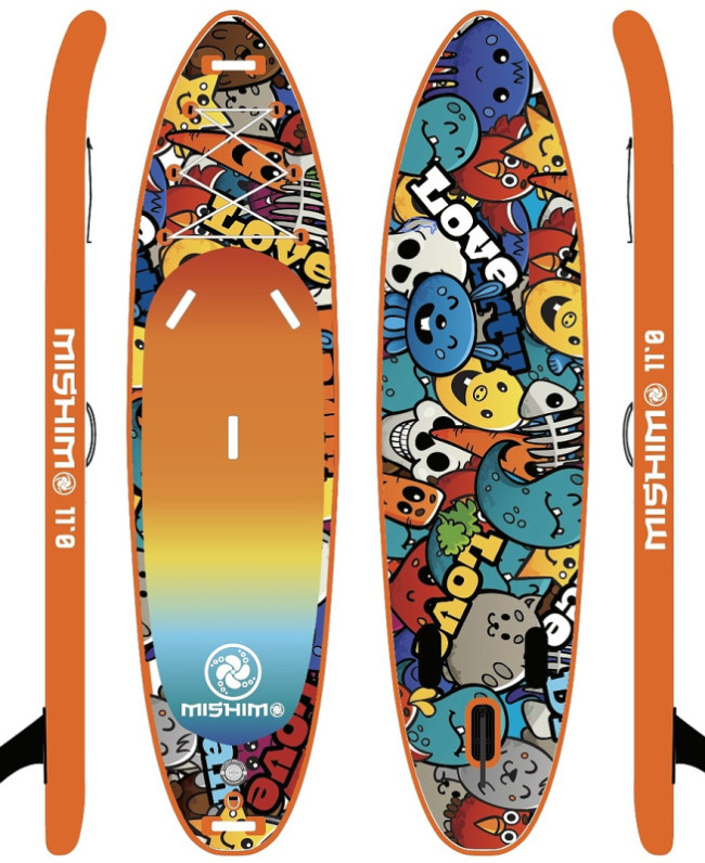SUP (САП) Доска MISHIMO CRAZY-LINE 9.5’ (305см) SUP (САП) Доска MISHIMO CRAZY-LINE 9.5’ (305см)